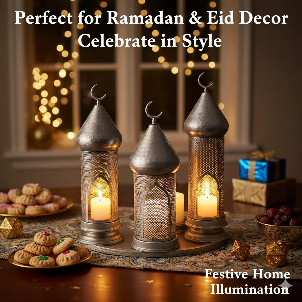 European Style Candle Lantern Hollow Iron Decorative Metal Candlestick Lantern Home Party Holiday Decoration Photography Prop