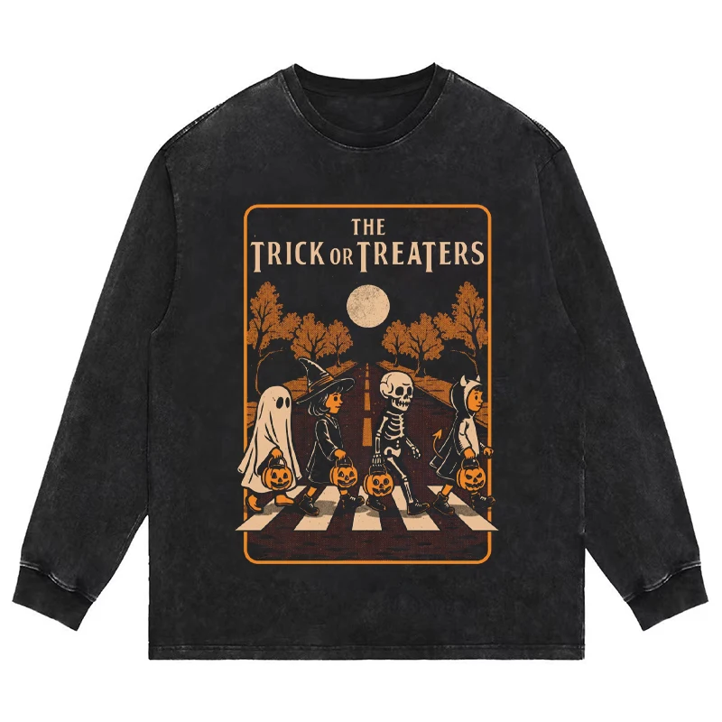 

Винтажная футболка с тяжелым принтом на Хэллоуин, повседневная мужская хлопковая футболка ort Sve, дышащий круглый топ