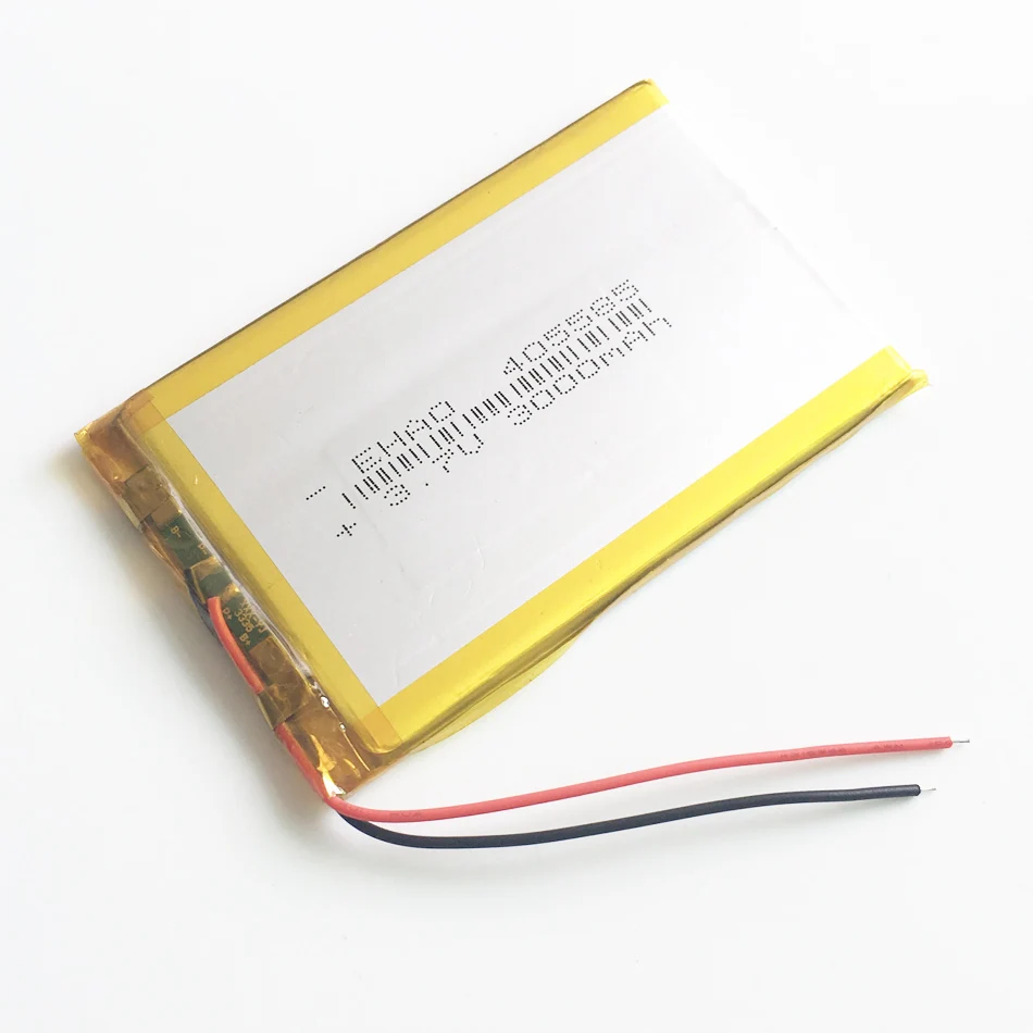 3.7V 3000mAh litowo-polimerowa Lipo akumulator 405585 do Power banku Tablet pc PAD Laptop klawiatura notebooka telefon komórkowy