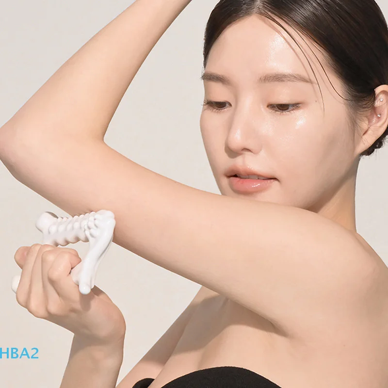 

White Ceramic Scraping Board Gua Sha For Face Body Massage Tool Body For Relief Massage Face Lift Guasha Acupoint Massager