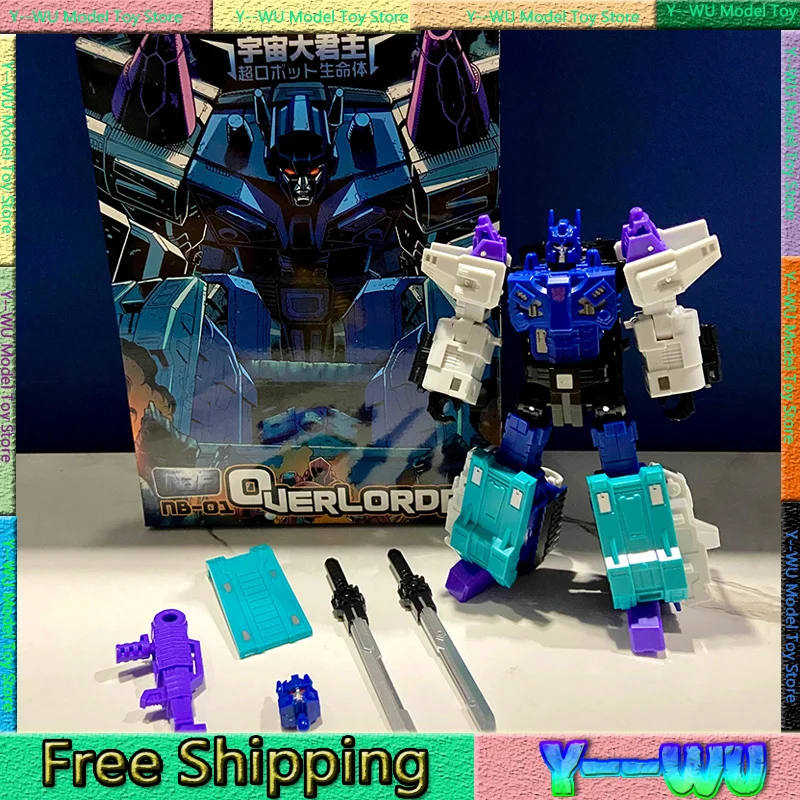 Auf Lager MFT Transformation Toys NBF-01 NB-01 Chaos Demon Tri-variable Overlord Sixth-Order Warrior Aircraft Tank Base Figure