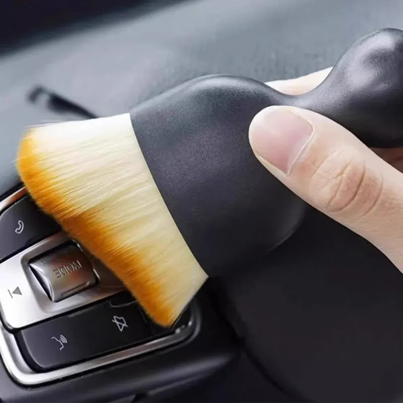 Dust Removal Brush Car Air Conditioner Outlet Wash Artifact Dust Removal Brush Cleaning Tool Soft Brush