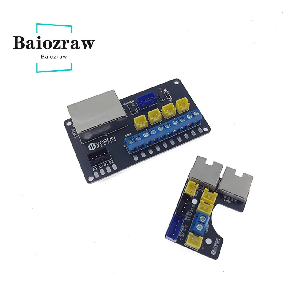 Baiozraw 3D Printer Parts PCB Board Network Cable Board 1 Set for VORON 2.4 Extruder Head