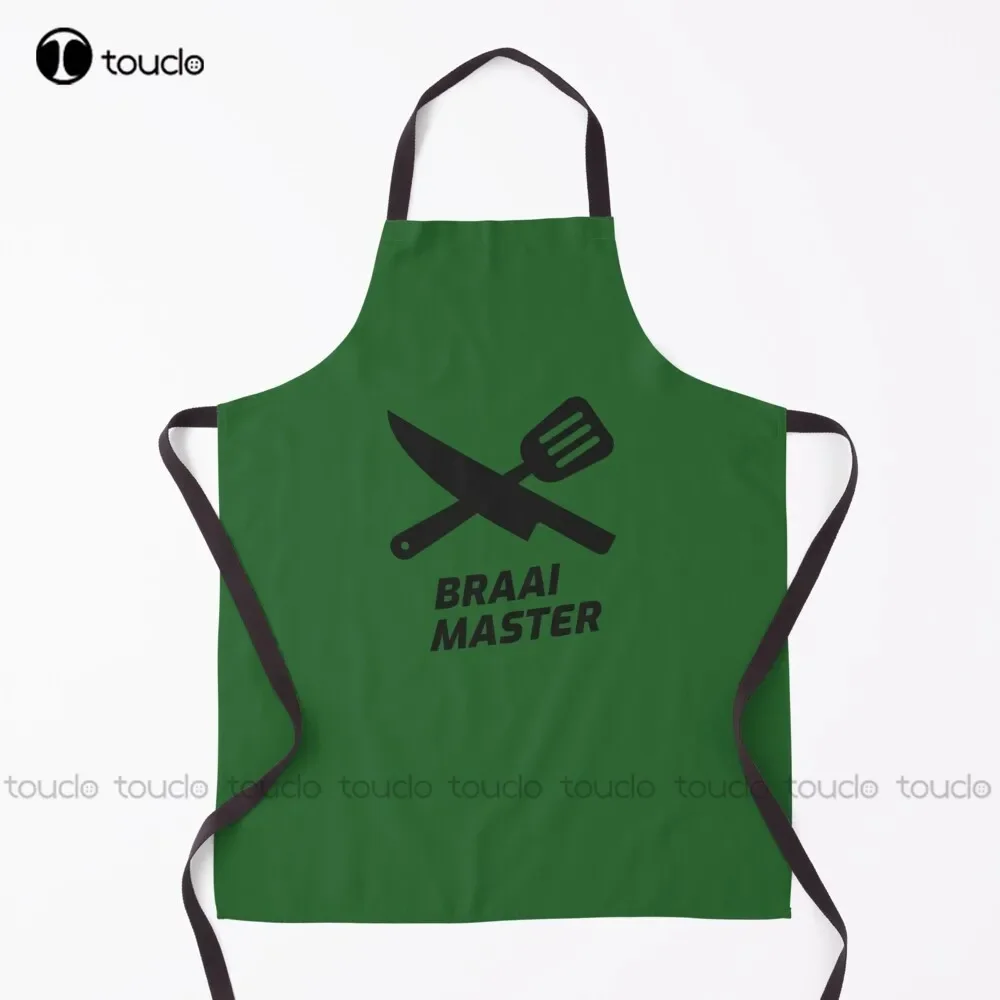 Delantal maestro Braai de Sudáfrica, delantal impermeable para mujeres, hombres, Unisex, adulto, jardín, cocina, delantal de limpieza del hogar