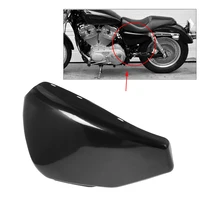 Cubierta lateral izquierda de la batería compatible con Harley Sportster XL883 XL1200 1200 883 2004-2013 11