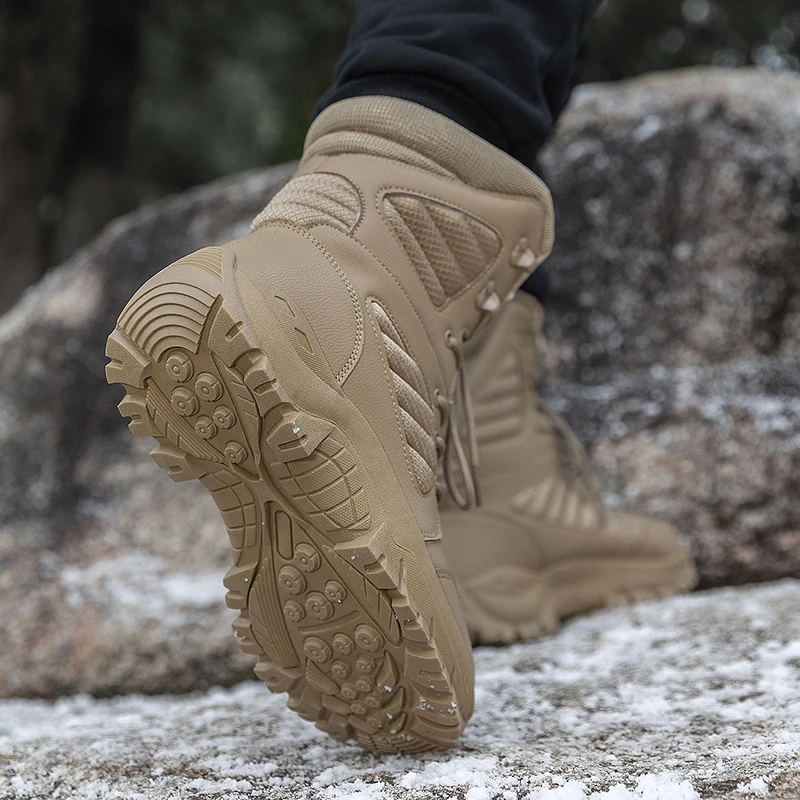 High Top Men Boots High Qualit - огляд і ціна Men'S Shoes Hiking