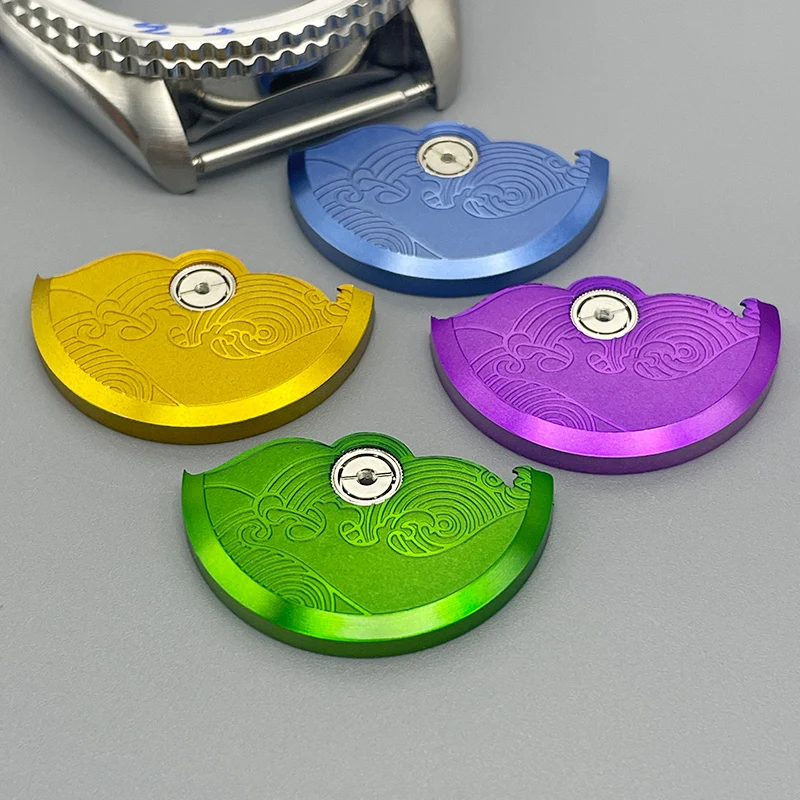 NH35 Movement Rotor Fit For NH35 NH36 NH38 NH39 4R35 7S26 Movement Pendulum Oscillating Weight Hammer Men's Watch Refit Parts
