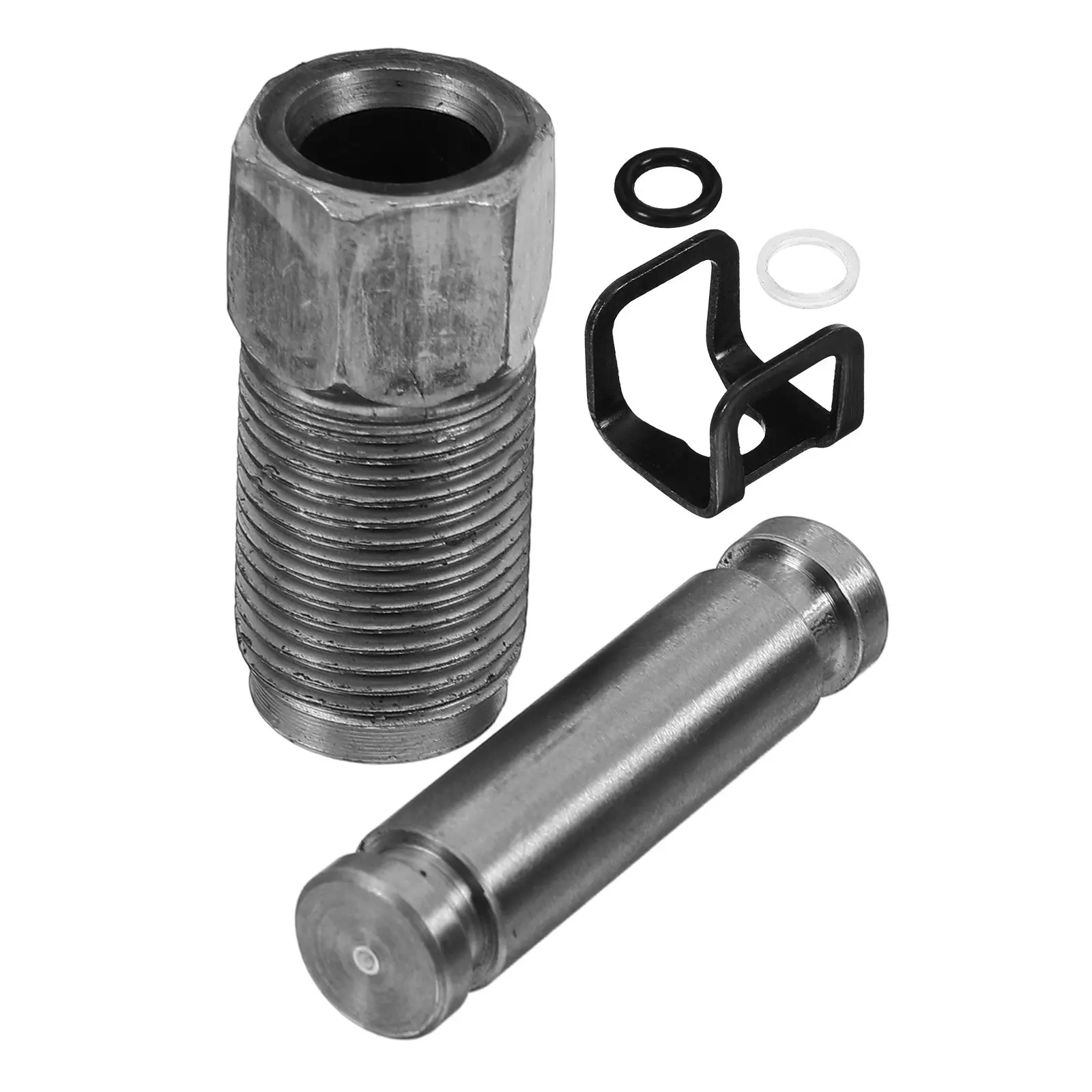 1Set Hydraulic Jack Oil Pump Vertical Cylinder Piston Plunger Small Pump Body Hydraulic Jack Parts Cylinder Piston Plunger Part