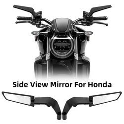 Espejo retrovisor lateral para motocicleta Honda CB1000R CB650R CB650F CB500 CB300 CB200X CB125 Kits de espejos retrovisores Stealth Winglets