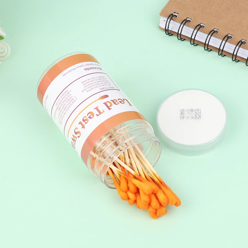 30pcs/pack Lead Test Kit With Testing Swabs Rapid Test Results Lead Testing Strips For All Painted Surfaces Non-Toxic Test