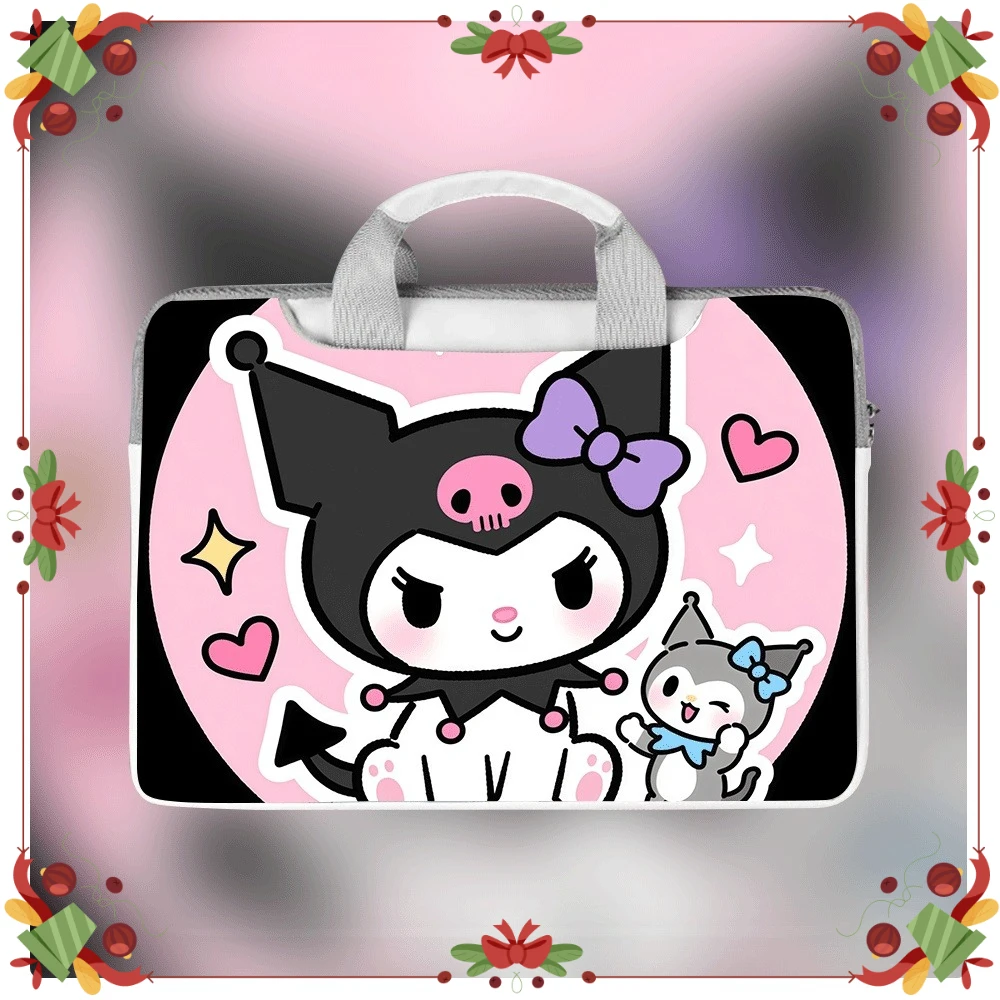 

Hello Kitty Cinnamon Portable Laptop Bag Protective Cover for Macbook 13 14 15.6 16 Inch Macbook Air Asus Huawei Briefcase Gift
