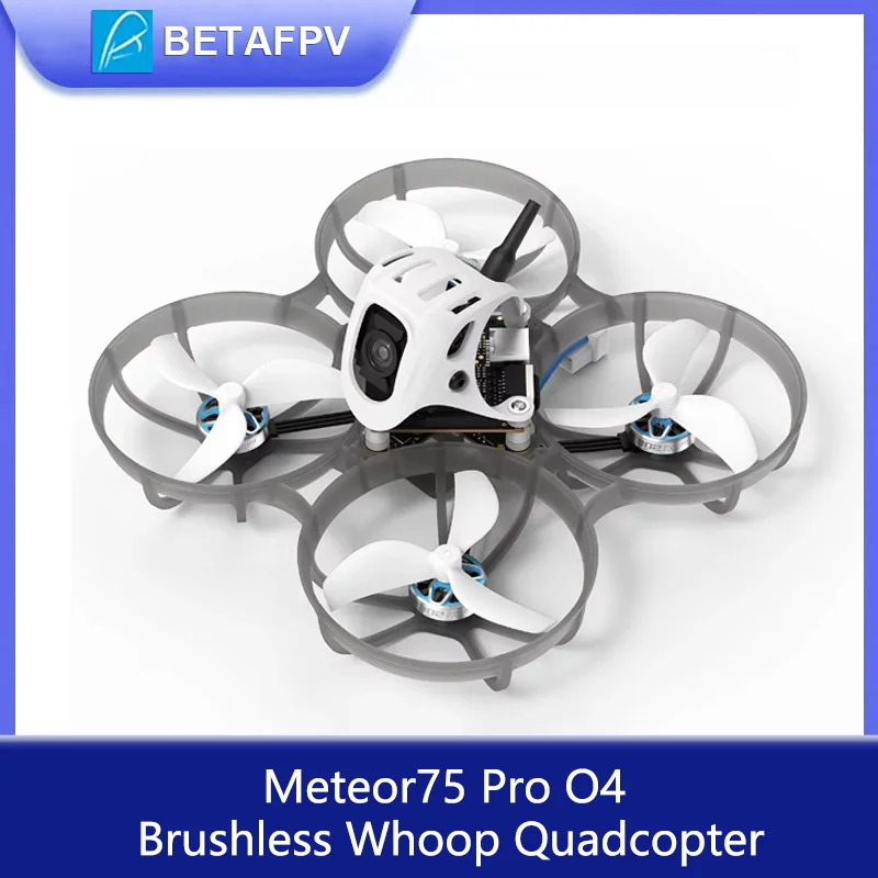 

BETAFPV Meteor75 Pro O4 Бесщеточный Whoop Quadcopter ELRS 2.4G Приемник 1S Matrix 1S 3IN1 HD FC PNP (без HD VTX)/DJI O4 Версия