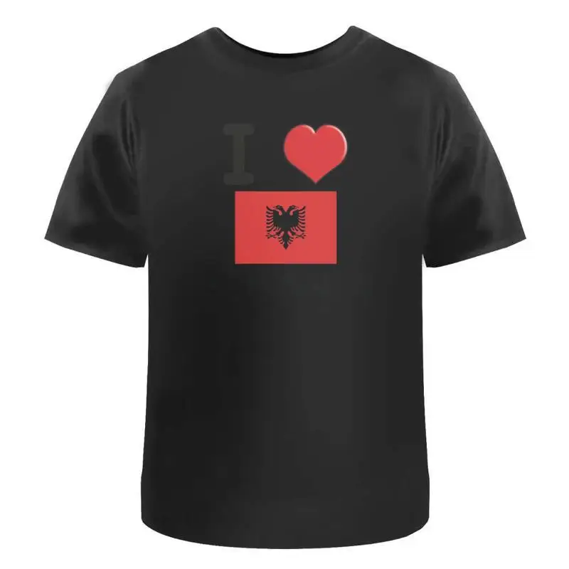 

I Love Albania' Cotton T Shirt Ta032690