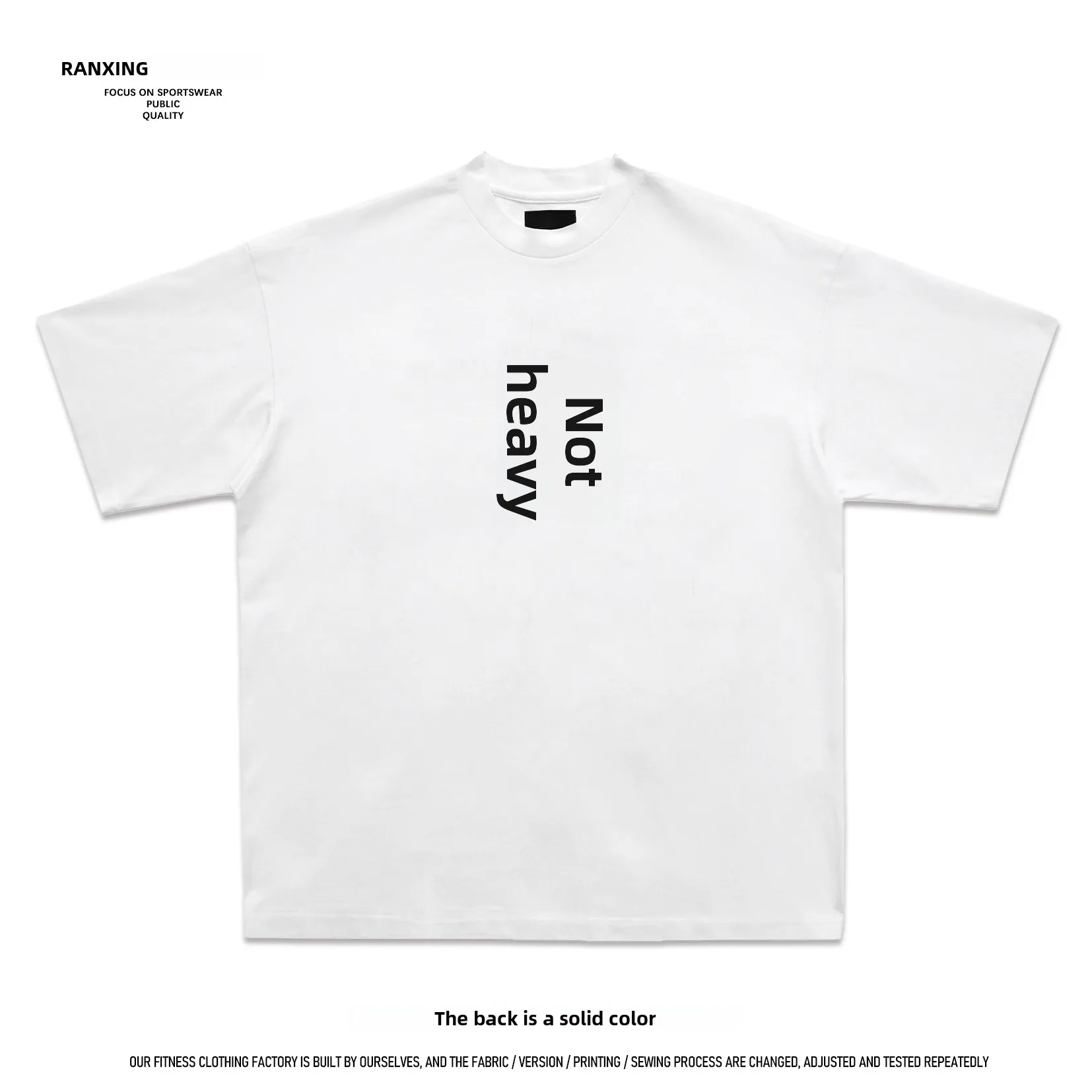 Camiseta de Algodón Original para Fitness, Manga Corta, Holgada, para Verano, Running, Gimnasio, Entrenamiento de Fuerza, con Estampado Creativo y Sensación Fresca