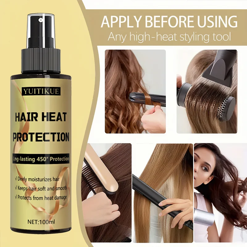 헤어 히트 프로텍턴트 스프레이 450 ℃ 열 손상 - Hair Care Heat Protectant 리뷰 및 가격