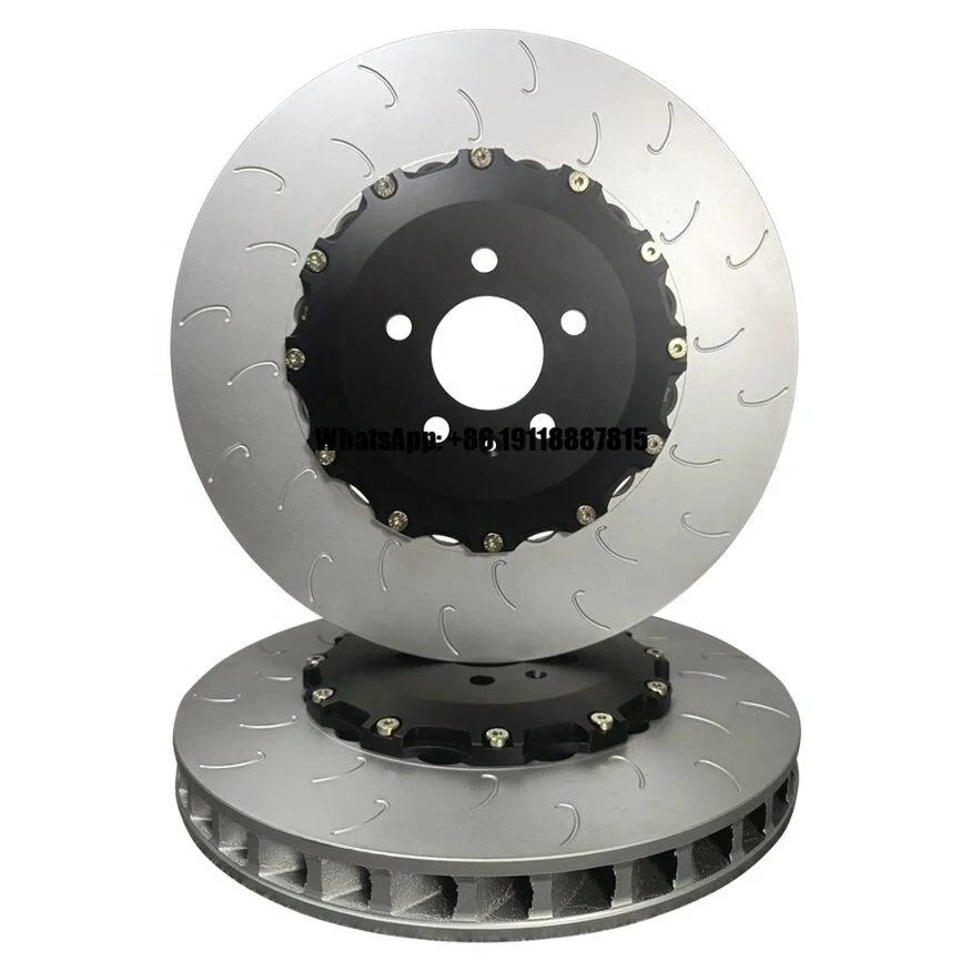 

Hsingyik Rear 2-Pieces Rotor Brake Disc for Audi A8L D5 Q7 SQ7 4M0615601P 350X28MM