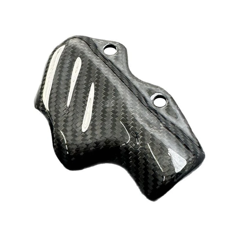 Motorcycle Carbon Fiber Rear Brake Pump Cover For DUCATI Panigale V4 S R V2 Streetfighter V4/S Protection Cap-A58X