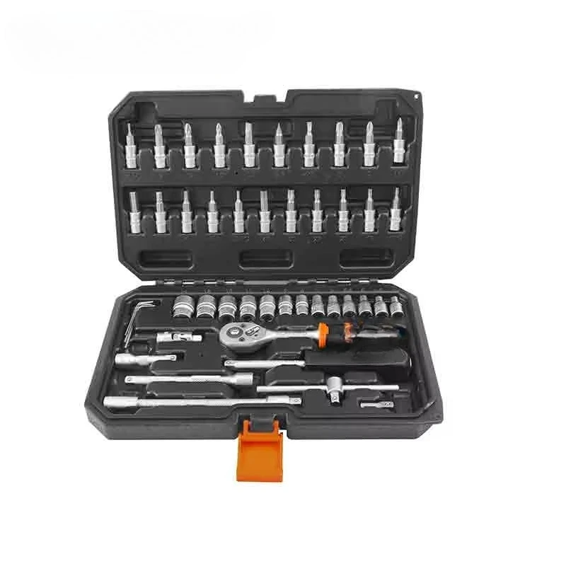 

155146 Industrial 46pcs 1/4in Drive Mechanic Wrench Socket Set