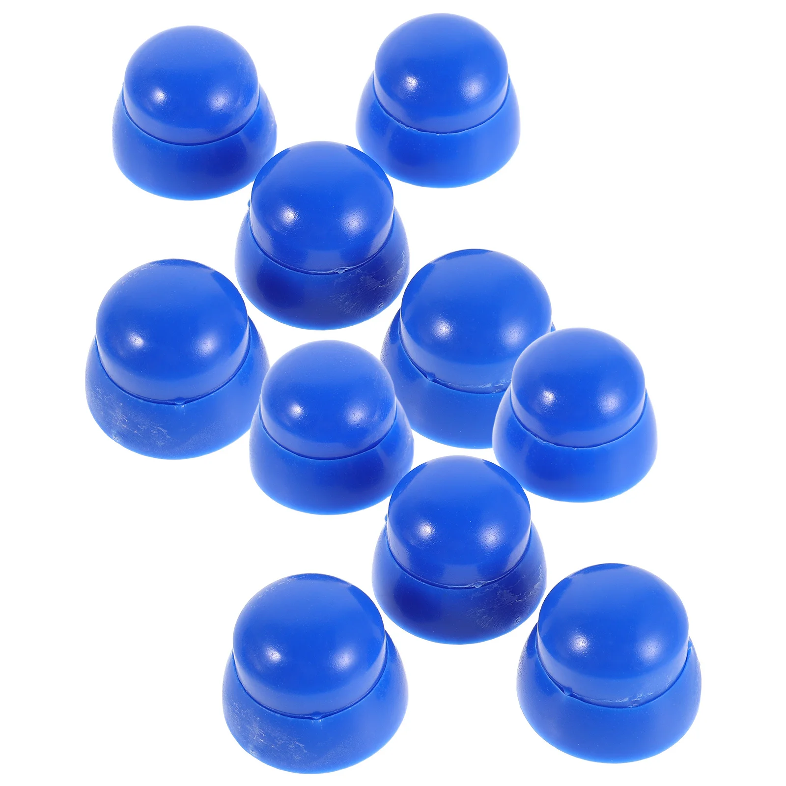 10 قطعة من أغطية حماية الجوز البلاستيكية مادة عالية الكثافة مقاومة للأشعة فوق البنفسجية لحماية سلامة الملعب أغطية مسامير الشريحة #2