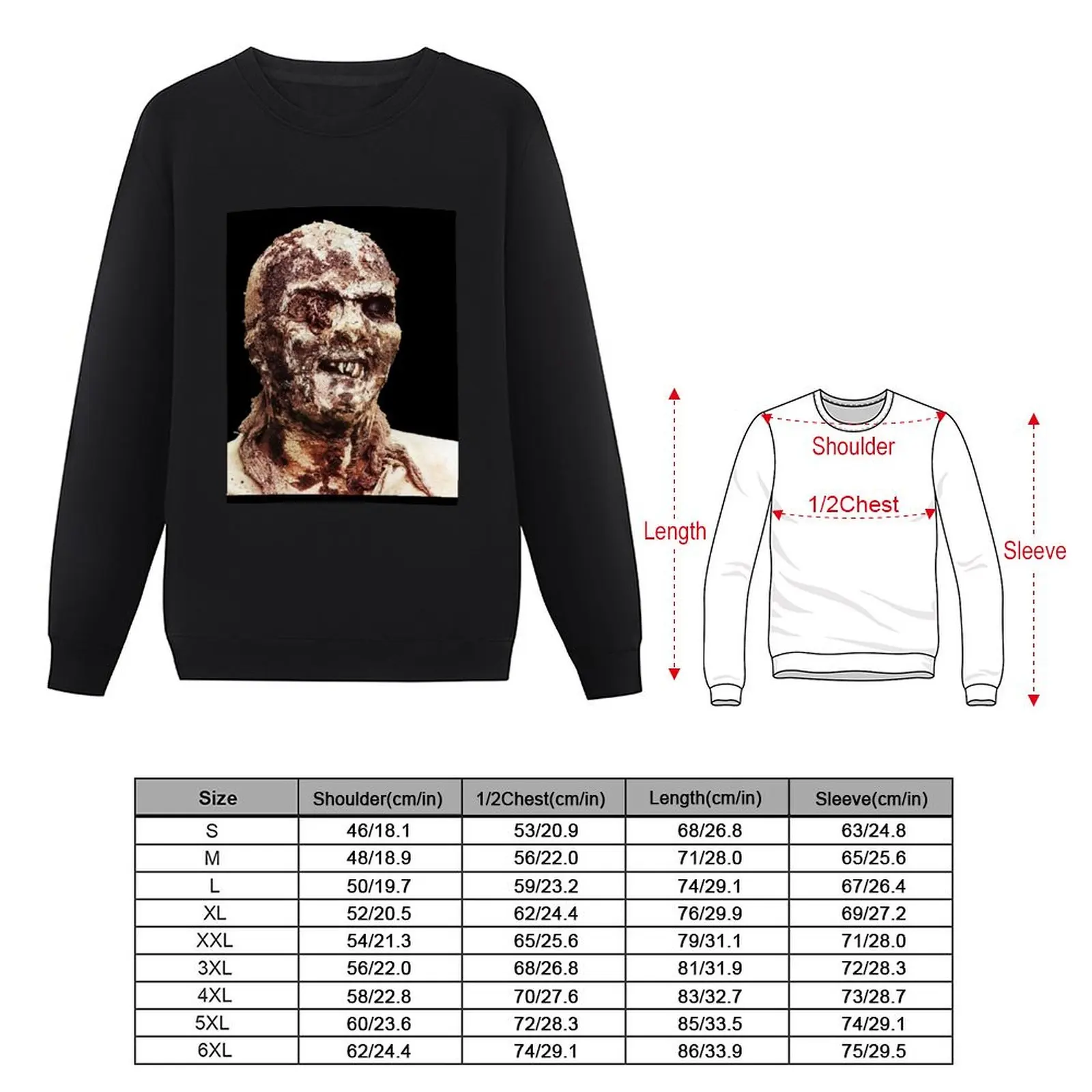 Fulci - Zombi Pullover Hoodie korean style clothes japanese style men's sweatshirts