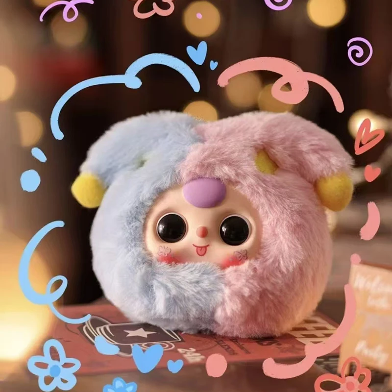 Baby Three Twelve Constellations Series Blind Box Toys Mystery Box Kawaii Vinyl Doll Plush Doll Surprise Toy Christmas Gift