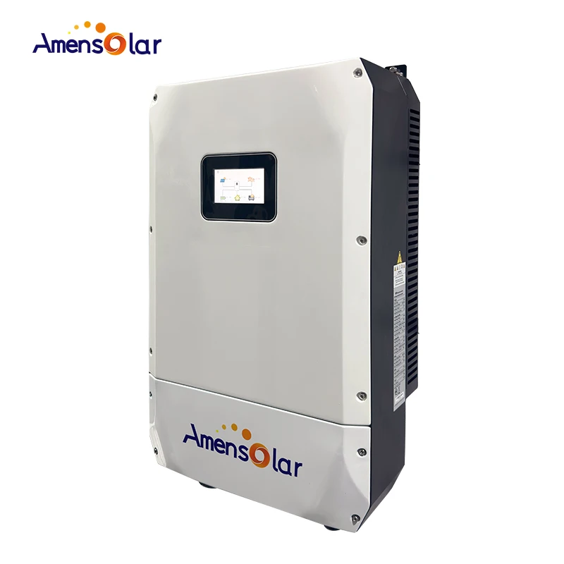 New 12kw MPPT AC Coupled Energy Storage Solar Inverter 48V 5kw 8kw10kw 5000w Split Phase on Grid Tie Hybrid Inverter 10000 watt