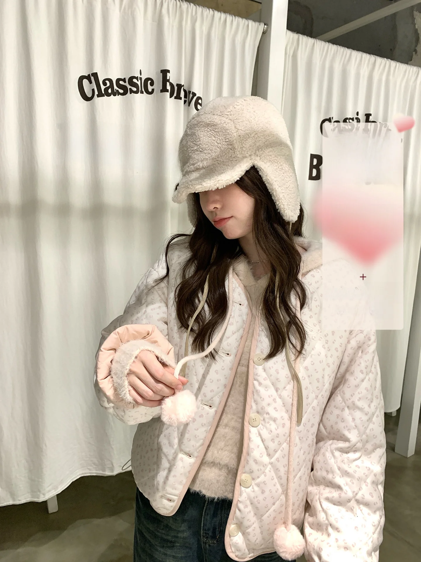 

Двусторонняя мягкая флисовая куртка PtonUmi для женщин, с круглым вырезом, из хлопка, в корейском стиле, свободного кроя, зимняя верхняя одежда