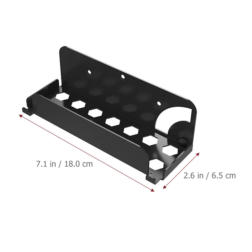 Game Console Shelf Wall Mount Compatible for Switch OLED Small Wall Shelf Floating Stand Heat Dissipation Console Bracket