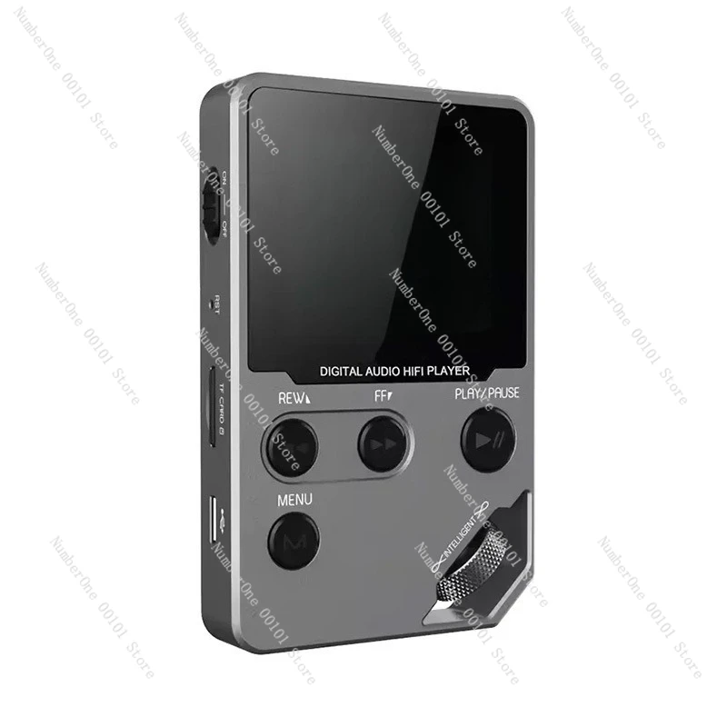 HiFi Lossless Music Player, Bluetooth MP3 MP4 Digital Walkman with High Sound Quality, Portable Audio Player