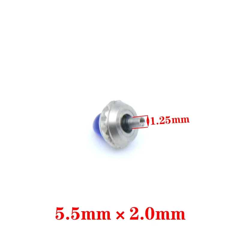 Suitable for Cartier Tank adjustment time 5.5×2.0mm sapphire crown bullet watch round diamond accessories1PC