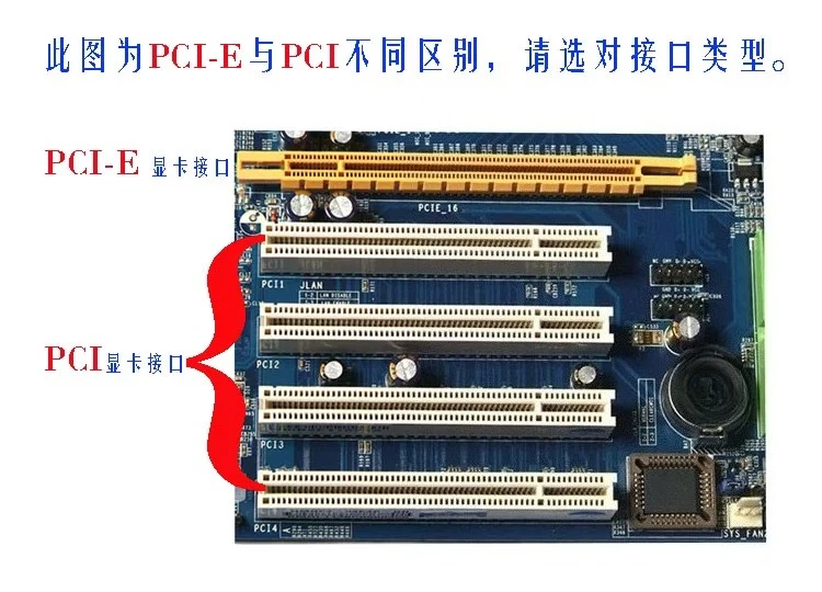 For PCI Graphics Cards New GeForce FX5500 FX5200 128MB Industrial Control Legacy PCI Interface Video Card