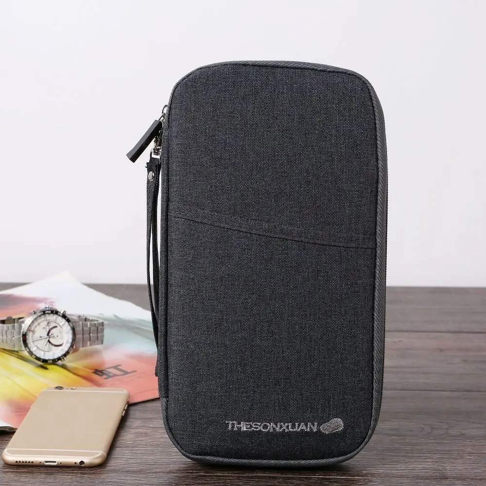 

Travel Passport Bag RFID Family Passport Holder Airplane Check-in Multi-function Cards Tickets Organizer Travel Accessories