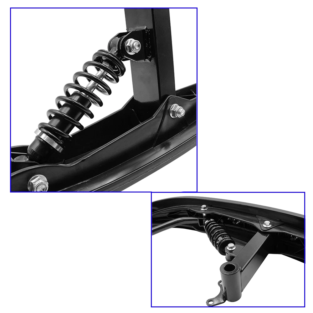 Snowmobile 17MM Plastic Skis For 50cc-250cc ATV Kids Go kart Buggy Quad Bike Electric Motorcycle Front Wheels Modified Parts
