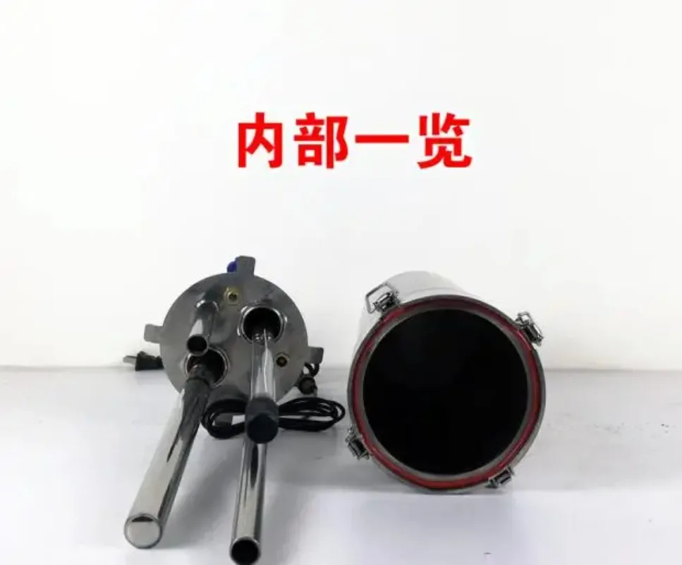 Aquarium CO2 Diffuser Stainless Steel Fish Tank Bubble Atomizer Reactor Carbon Dioxide External Diffuser Bucket view 5