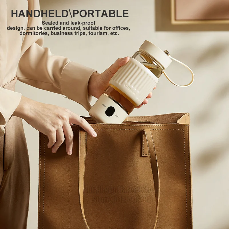 Picture 5: Handheld Electric Water Cup 400ml Electric Kettle Intelligent Boiling Cup Multifunctional Health Cup Portable Water Boiler