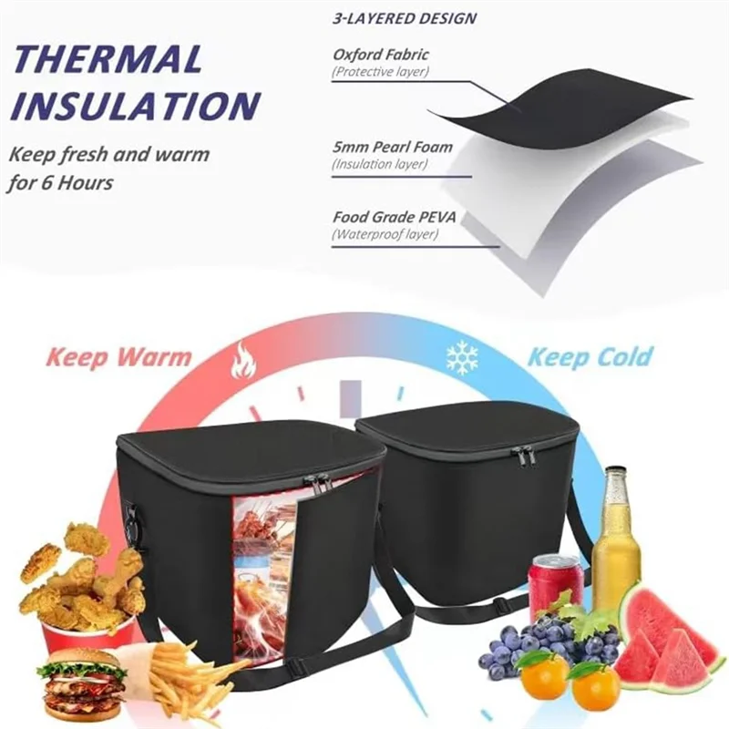 

Front Trunk Storage Organizer For Tesla Model Y 2020-2025 Frunk Insulation Cooler Bag