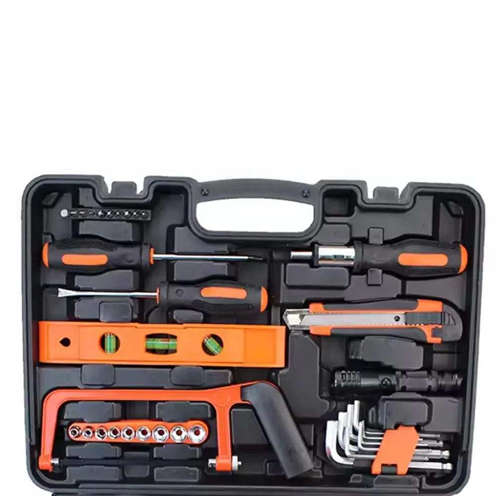 45PCS Professional Hand Tool Set Multi-functional Portable Home Repair Tool Box DIY Maintenance Case OEM