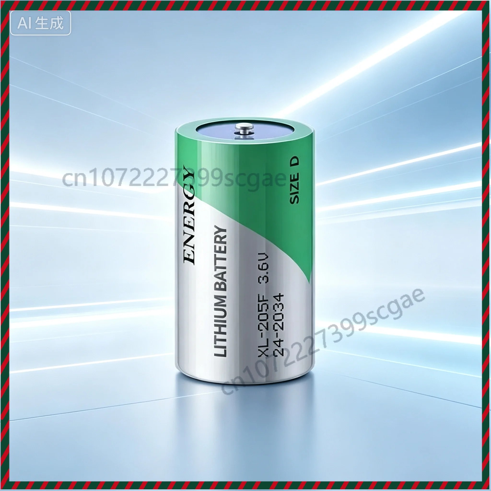 Replacement XL‑205F 3.6V D‑Size ER34615 ER32L615 Lithium Industrial Battery for XENO