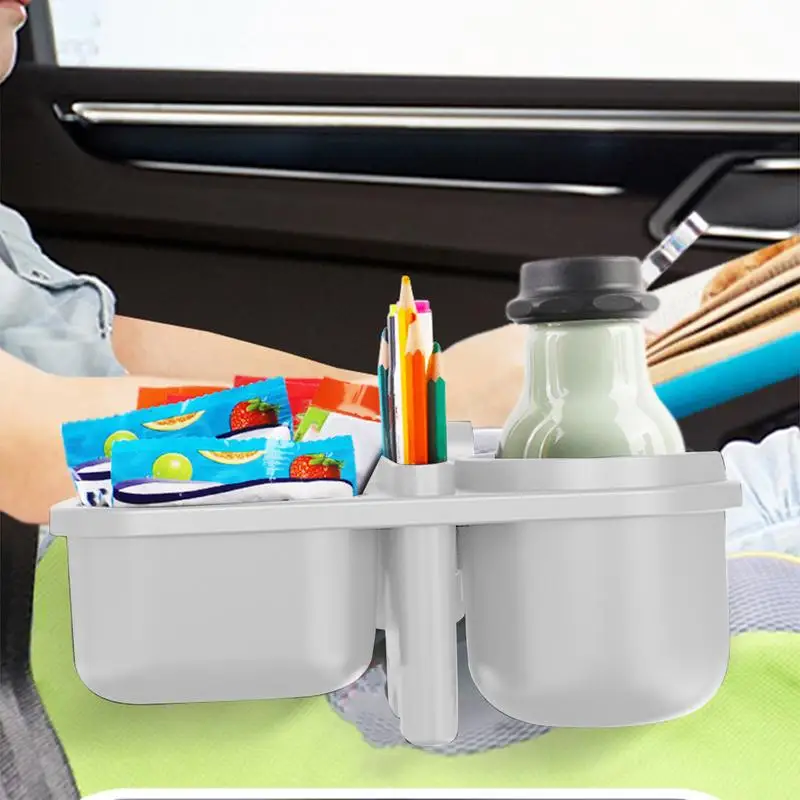 

Child Car Seat Cup Holder Triple Design Child Cup Holder With Snack Holder Mug Holder Buckle Design For Convertible Car Seats