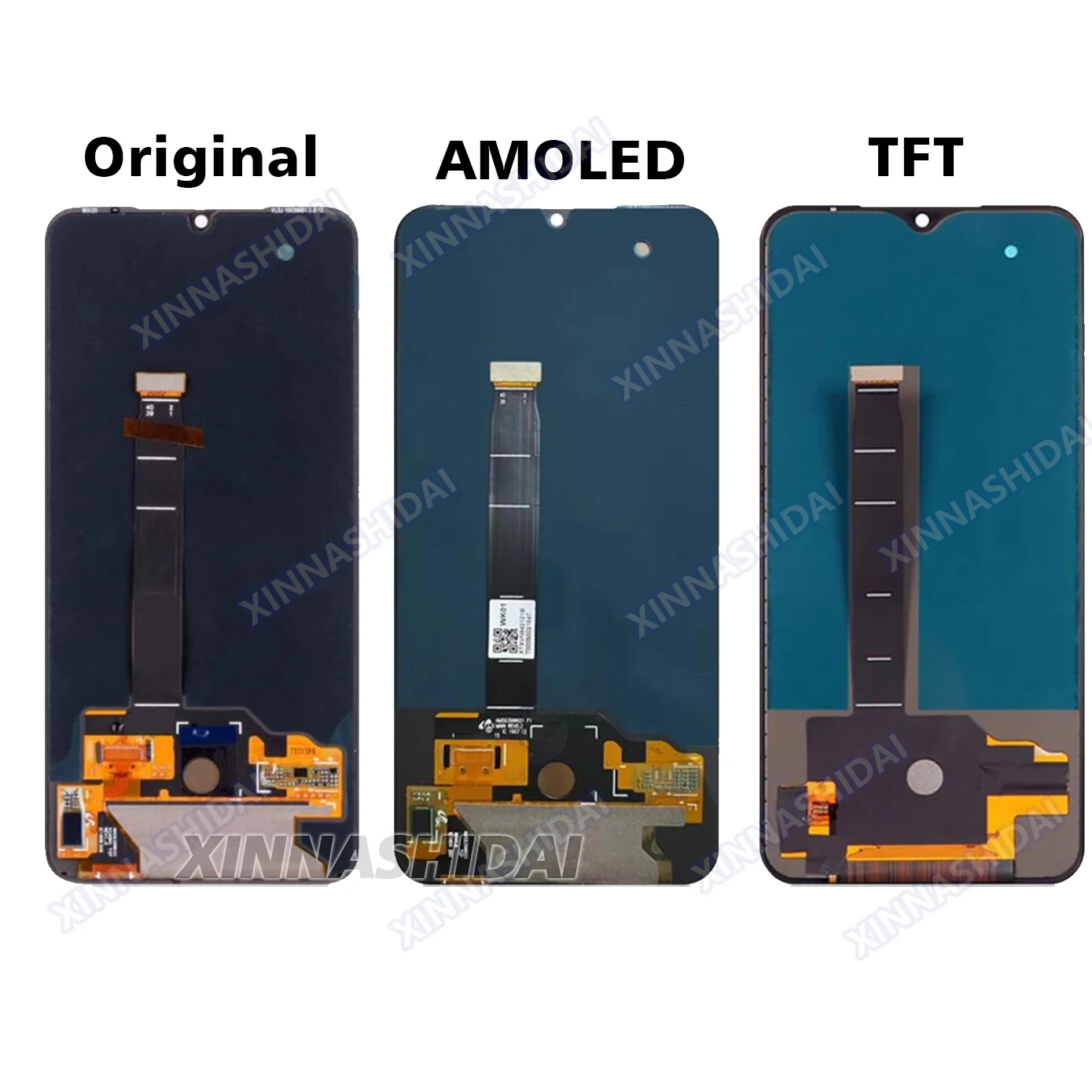 6.39\'\' Super AMOLED LCD For xiaomi Mi 9 LCD Display Touch Screen Digitizer Assembly with frame For xiaomi Mi9 M1902F1G Display