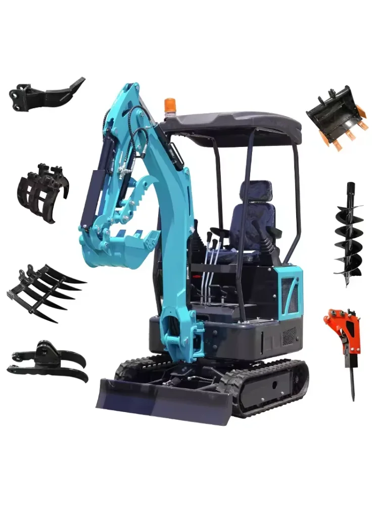 Explosive New Products Small Excavator Price with Enclosed Cabin 2t Excavator Suppliers Machinery Excavateurs