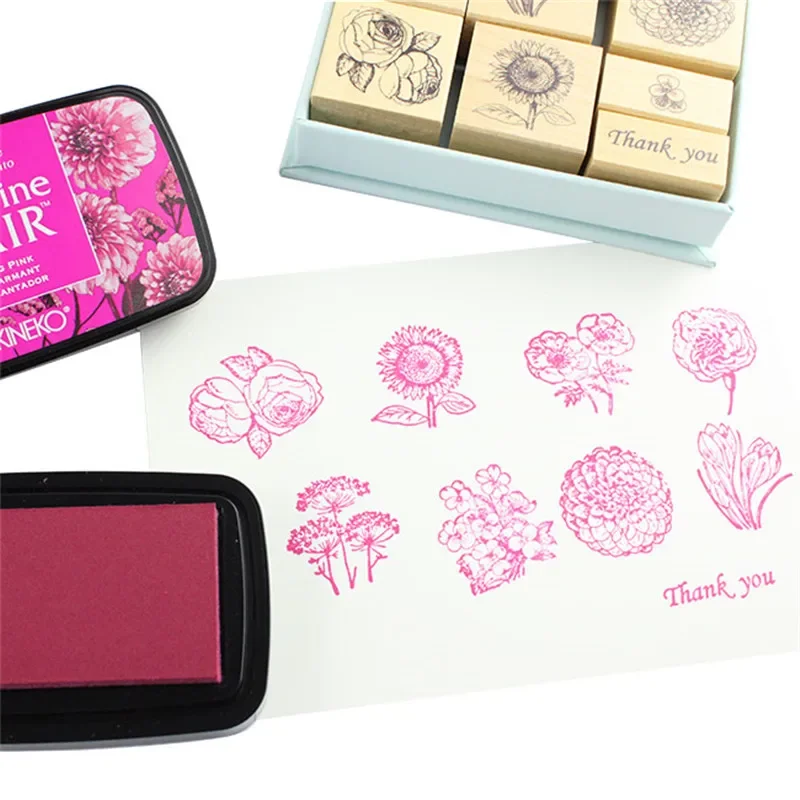 24 Color Ink Pad Tsukineko VersaFine CLAIR Quick Dry Detail Ink Pad / Making Greeting Cards / Smearing Stamps
