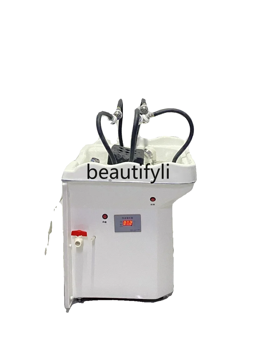 

Mobile Head Therapy Machine Water Circulation Fumigation Hair Therapy Hair Salon Shampoo Basin Massage Bed