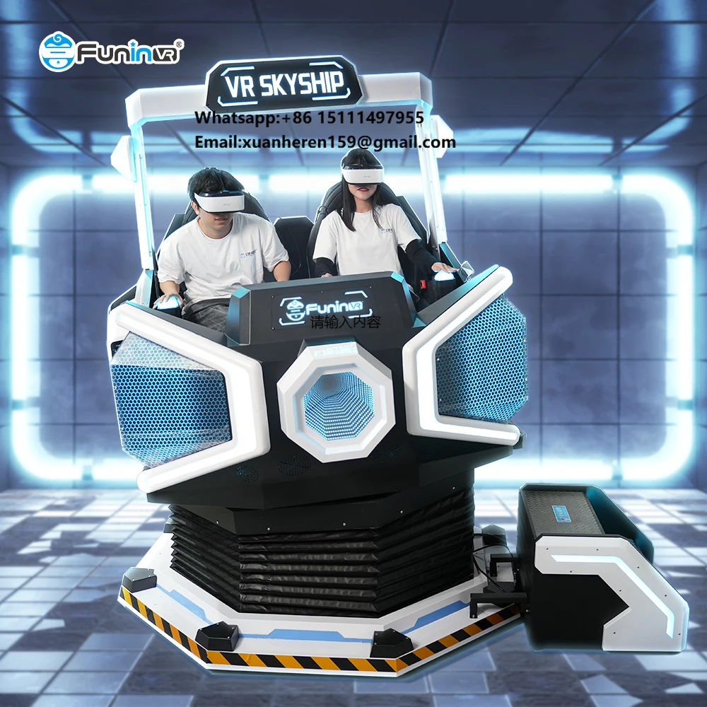 Virtual Reality Simulators  Amusement Ride Headset with Controller