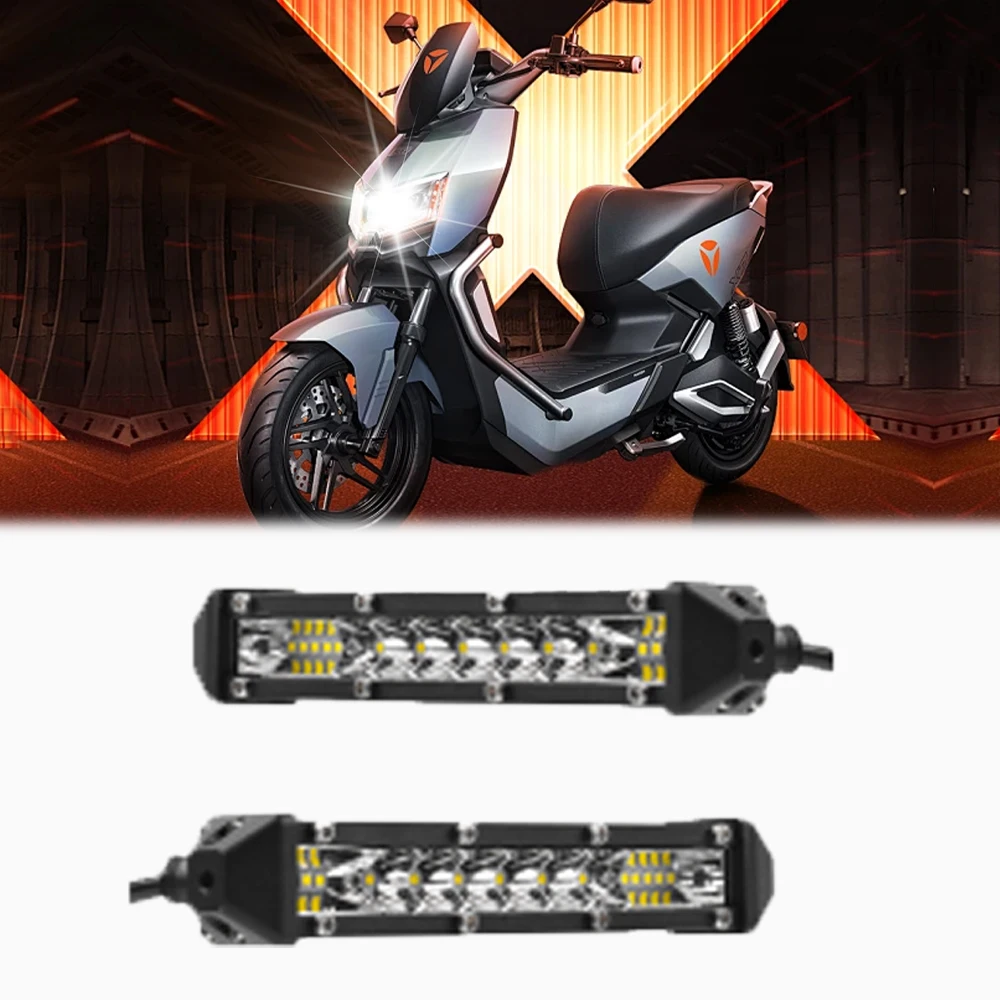 Motorcycle Lights Work Lamp Driving LED Car Bulb 40w 6000k White For Tractor Truck Vehicle ATV UTV Boat Mower Golf Cart 12v-24v