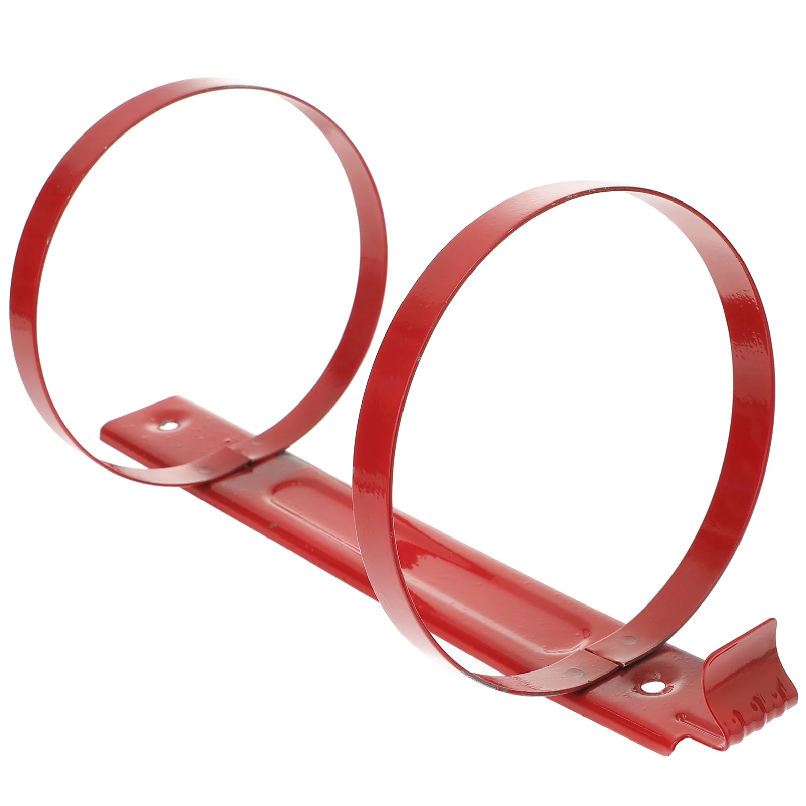 

1pc Wall Mounted Fire Extinguisher Bracket 2kg Hanger Durable Safe Easy Install Practical Rack Car Accessories Storage