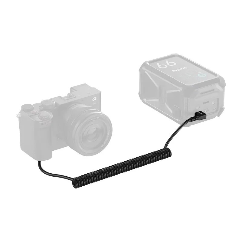 SmallRig Dummy Battery Power Cable for USB-C for Sony NP-FZ100 for Sony ZV-E1/A7 IV/A7 V /A7C II/A7R IV /A7R V /A6700/FX30 6539