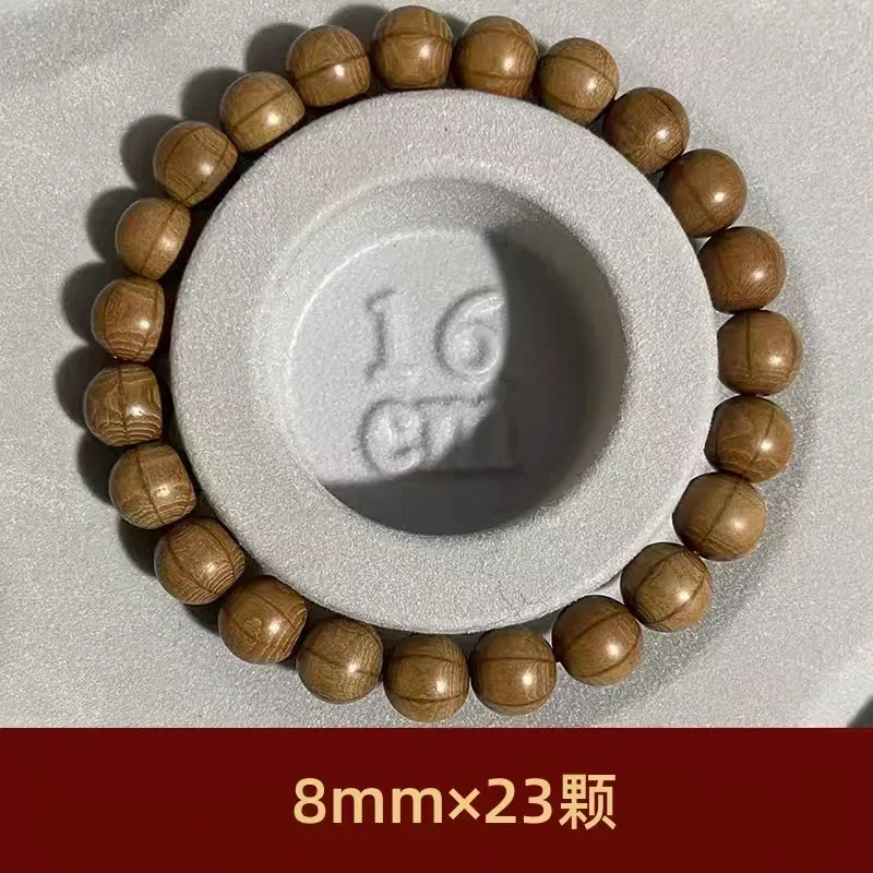 2026 Authentic Full Pattern Wutai Mountain Six Lines Wood Buddha Beads Bracelet Factory Direct Supply Bulk Discount Dropshipping view 6
