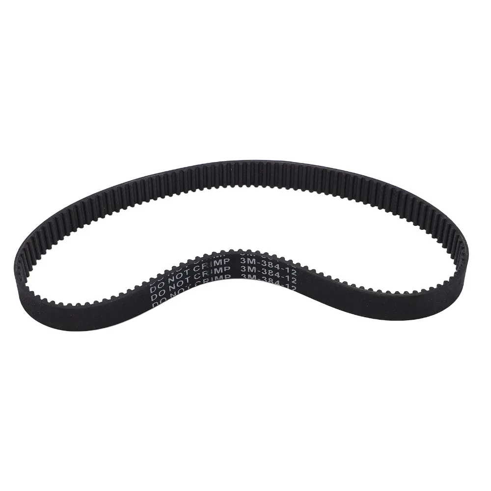 Durable 3 Meters-384-12 Timing Belt 16T 8mm Rubber Synchronous Belt Closed Loop Pulley Belt Drive System
