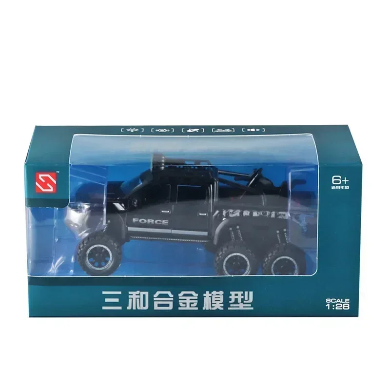 1:28 Ford Raptor F150 pickup car High Simulation alloy Diecasts Metal car model big foot truck sound and light toys Gift